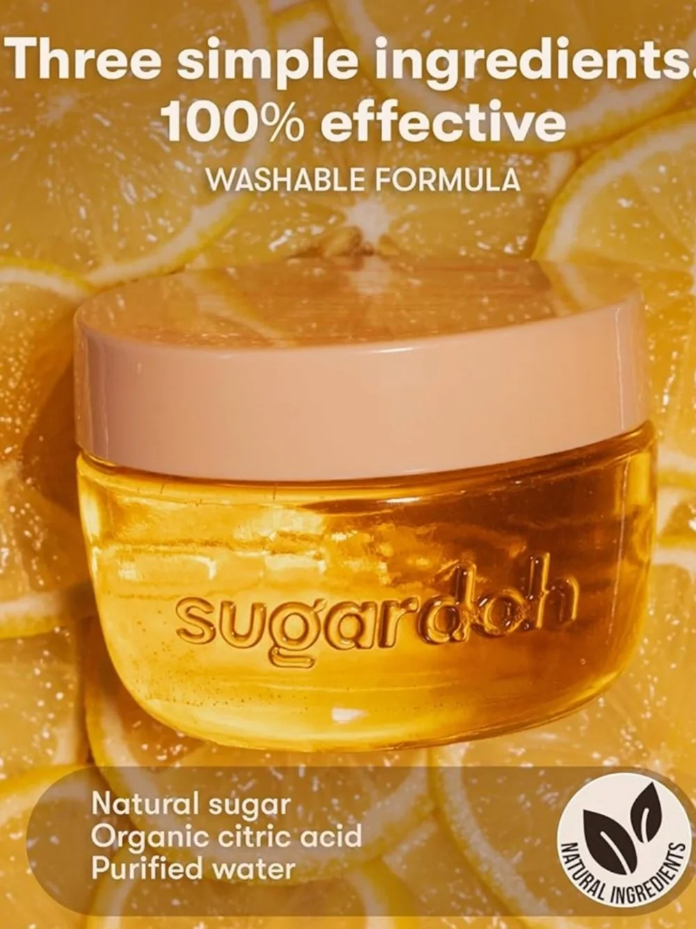 Sugardoh Natural Sugaring Kit | NIB | Hair Removal Wax | Summer Organic Washable